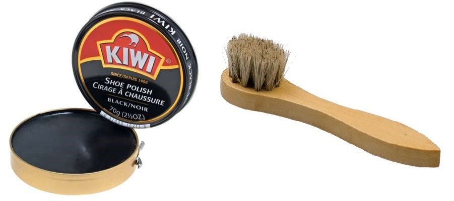 Kiwi Shoe Polish 2.5 oz. Can with 